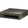 Tenda TEF1105P-4-63W PoE AT switch 4x PoE 802.3af/at, 5x 100Mb/s, PoE celkem 63W, fanless, PoE+