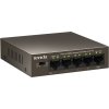 Tenda TEF1105P-4-63W PoE AT switch 4x PoE 802.3af/at, 5x 100Mb/s, PoE celkem 63W, fanless, PoE+