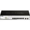 D-Link DGS-1210-10P, 10-port 10/100/1000 Gigabit PoE Smart Switch including 2x SFP 65W