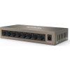 Tenda TEG1008M 8-port Gigabit Switch, 8x 10/100/1000 Mb/s, Fanless, MAC 4K, napájení AC/DC, i na zeď