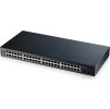 ZyXEL GS1900-48/50-port Gigabit Web Smart switch: 48x Gigabit metal + 2x SFP, IPv6, 802.3az (Green)