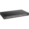 D-Link DGS-1250-52XMP 48-port Gigabit Smart Managed Switch with 4x 10G SFP+ ports, 370Watts