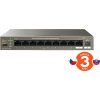 Tenda TEG1110PF-8-102W PoE+ AT switch 8xPoE 802.3af/at + Uplink RJ45 + SFP port, 92W, PoE+, fanless