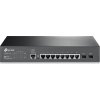 TP-Link T2500G-10TS - Gigabitový řízený switch JetStream s 8 porty, L2 a dvěma sloty SFP