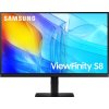 Samsung ViewFinity S8 27" / S80D / 4K UHD 3840x2160 / 16:9 / IPS / 5ms / 60Hz / Jack/HDMI/DP/USB/PIVOT/VESA