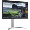 LG monitor 27UQ850V-W IPS 4K / 3840x2160 / 5ms / 2000:1 / 400cd / HDMI / DP / USB-C/ repro /pivot / výškově nastav./bílý