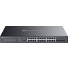 TP-Link SG3428XMPP, Omada 24-Port Gigabit Smart PoE Switch, 16x PoE+, 8x PoE++, 4x 10GB SFP+, 500W PoE budget