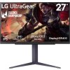 LG monitor 27GS85Q-B  IPS 27"/ 2560x1440 / 180Hz/ 400cdm / 1ms/ 1000:1/DP/HDMI/PIVOT černý
