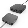 i-tec dokovací stanice/ 2x USB-C/ 2x USB 2.0/ 3x USB 3.0/ HDMI/ 2x DP/ LAN/ Power Delivery 100 W + univ. nabíječka 100 W