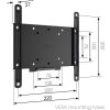 MA2000 Fixní držák Vogel's pro TV 19-40"