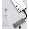 AXAGON hub USB-C SUPERSPEED / HMC-4G2 / USB 3.2 Gen2 / 2x  USB-C / 2x USB-A / 10GB/s / 0,13m