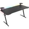 Genesis Holm 510 RGB - herní stůl s RGB podsvícením, 160x75cm, 3xUSB 3.0, bezdrátová nabíječka