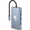 TB Touch USB C 8v1 - HDMI 2x, USB, VGA, RJ45, PD
