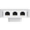 TP-Link EAP725-Wall Omada BE3600 AP DualBand Wi-Fi 7, 688Mbps 2.4 GHz + 2882 Mbps 5 GHz, 1x 2.5GWAN, 1x 2.5GLAN, 2x GLAN