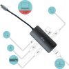 i-tec dokovací stanice USB-C Metal/ Nano Dock/ 4K UHD 3840×2160/ 3x USB 3.0/ HDMI + Power Delivery 60 W