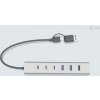 i-tec USB-A/USB-C Metal charging HUB 7x port/ 3x USB-C 3.0/ 4x USB 3.0/ kovový