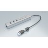 i-tec USB-A/USB-C Metal charging HUB 7x port/ 3x USB-C 3.0/ 4x USB 3.0/ kovový