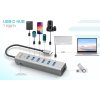 i-tec USB-C nabíjecí HUB Metal/ 7 portů/ USB-A 3.2 Gen 1/ kovový