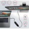 AXAGON hub USB-C 6v1 / HMC-6H4A / USB 3.2 Gen1 / 4x USB-A / HDMI / PowerDelivery / kovové tělo / 0,2m