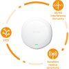 Zyxel WAC6303D-S Wireless AC Access Point, Dual radio, 3x3 Wave2 Smart Antenna, PoE, no PSU