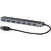 i-tec USB HUB METAL/ 7 portů/ USB 3.0/ napájecí adaptér/ kovový
