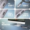 AXAGON multi USB-C 5v1 hub / HMC-5H60 / USB 3.2 Gen1 / 1x PD 100W / 1x USB-C / 2x USB-A / HDMI / 15cm