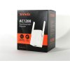 Tenda A18 - WiFi Range Extender AC1200 Dual Band, opakovač 1200 Mb/s, 1x LAN 100 Mb/s, WPS, 2x 2dBi
