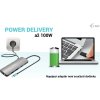 i-tec dokovací stanice USB-C Metal Nano/ 2x USB 3.2/ 2x USB 2.0/ 2x HDMI/ LAN/ Power Delivery 100W