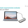 i-tec dokovací stanice USB-C Metal Nano/ 2x USB 3.2/ 2x USB 2.0/ 2x HDMI/ LAN/ Power Delivery 100W