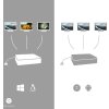 i-tec dokovací stanice USB-C/ 4K Triple Display/ DP/ HDMI/ VGA/ 2x USB 3.0/ 2x USB 2.0/ LAN/ Power Delivery 85W