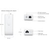 Ubiquiti UniFi Device Bridge - Wi-Fi bridging Gigabit PoE injektor, PoE (15W), 1x GbE, UniFi Wi-Fi Auto-Link