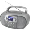 Soundmaster SCD7600TI/ DAB+/ Internet Wi-Fi rádio/ BT/ CD/ MP3/ LCD/ RDS/ USB/ AUX IN/ Stříbrný