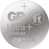 Lithiová knoflíková baterie GP Ultra plus CR2016, 4 ks