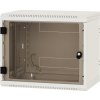 Triton 19" rozvaděč jednodílný 15U/500mm, celoskleněné dveře