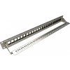 Solarix 19" Neosazený modulární patch panel 24 portů 1U SX24M-0-STP-BK-UNI-N