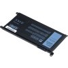 Baterie T6 Power Dell Insprion 15 5568, 5578, Vostro 14 5468, 15 5568, 3680mAh, 42Wh, 3cell, Li-pol