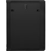 Nástěnný rack 19'' 18U 600X600mm černý flat pack