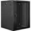 Nástěnný rack 19' 15U 600X600mm černý flat pack