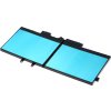 Baterie T6 Power Dell Latitude 5400, 5500, Precision 3540, 8900mAh, 68Wh, 4cell, Li-pol