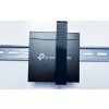 TP-LINK držák na DIN lištu pro rozmer 98x25mm šedá antracit OC200/SF1005xx/SG105xx/SG1005xx