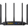 Tenda TX2 Pro AX1500 WiFi6 Router, 1x GWAN, 3x GLAN, IPv6, 5x 6dBi anténa, WPA3, CZ App