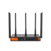 Tenda W30E WiFi Hotspot AX3000 Gigabit Router, 1x GWAN, 2x GWAN/LAN, 1x GLAN, VPN, Captive portal