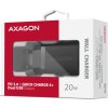 AXAGON ACU-PQ20, nabíječka do sítě 20W, 2x port (USB-A + USB-C), PD3.0/PPS/QC4+/AFC/Apple, černá