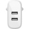 BELKIN Dual USB-A nabíječka, 12W X2
