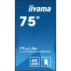 75" iiyama LH7565UHSB-B1:IPS,4K UHD,Android,24/7