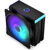 Endorfy chladič CPU Fera 5 Black ARGB / ultratichý/ 120mm ARGB / fan/ 4 heatpipes / PWM / pro Intel i AMD / černý