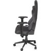 Endorfy herní židle Scrim BK / kombinace textil / kůže / černá