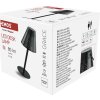 LED stolní lampa GRACE, nabíjecí, černá