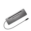 i-tec dokovací stanice USB-C Metal Ergonomic 4K 3x Display, Power Delivery 85W + univerzální nabíječka 100W (bundle)