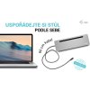 i-tec dokovací stanice USB-C Metal Ergonomic 4K/ 3x Display/ Power Delivery 100W + univerzální nabíječka 100W